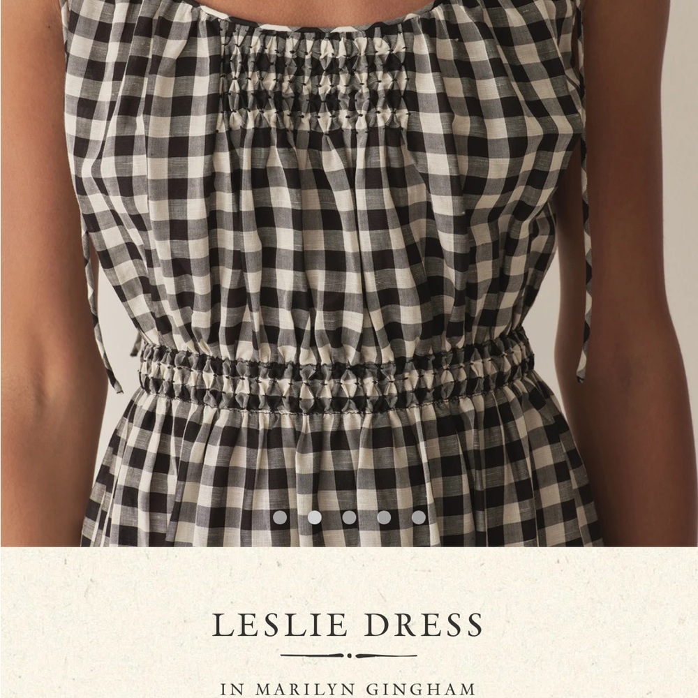 Doen Black and White Spaghetti Strap Sundress - Picture 4 of 4